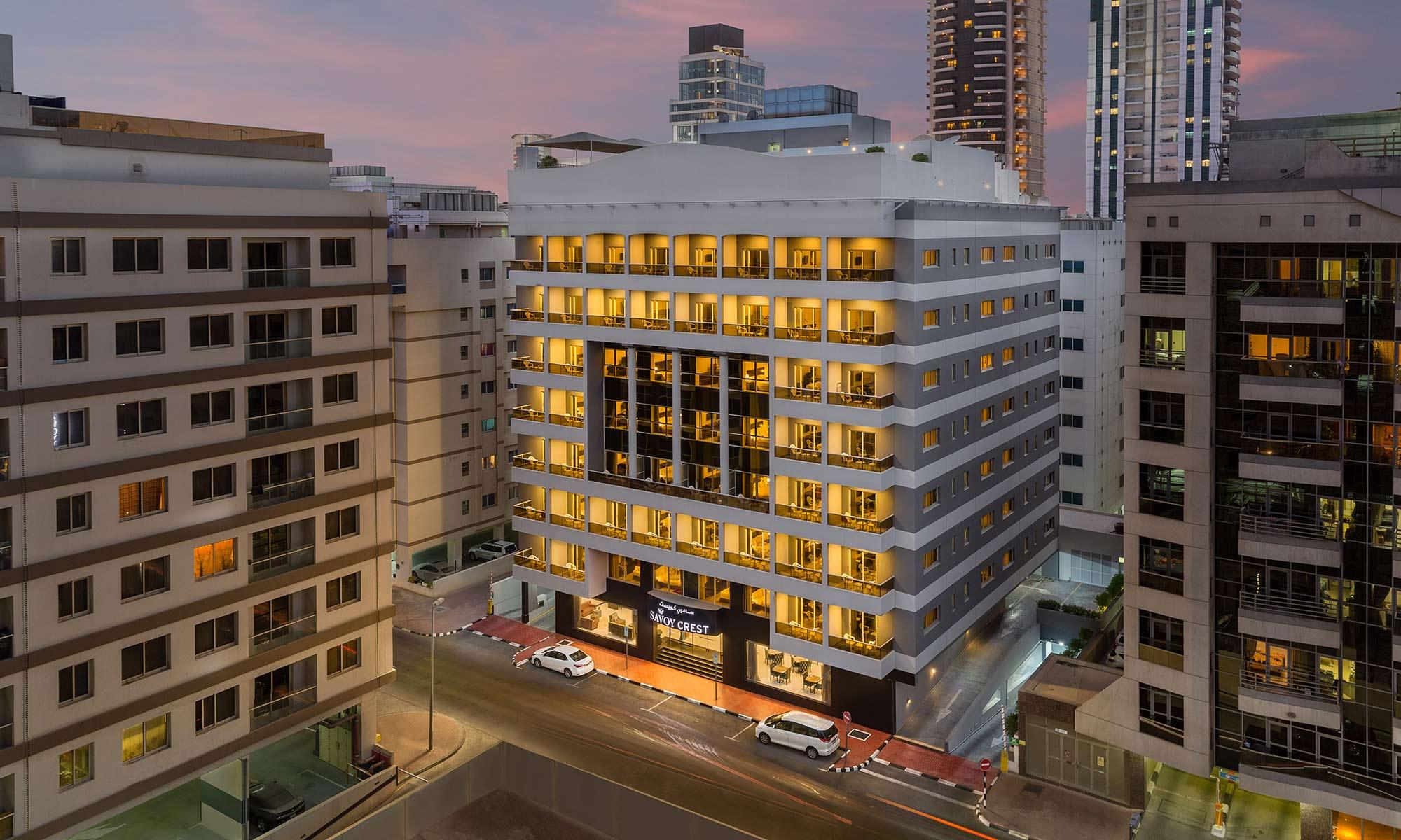 Savoy Crest Hotel Apartments Дубай Екстер'єр фото